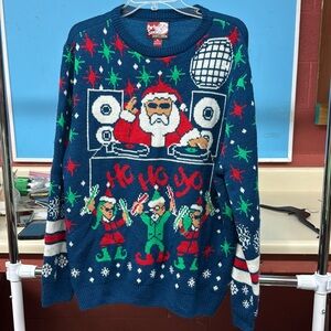 Party Sweater Men’s Holiday Sweater, Size XL, Wore Once, MAKE AN OFFER!!!